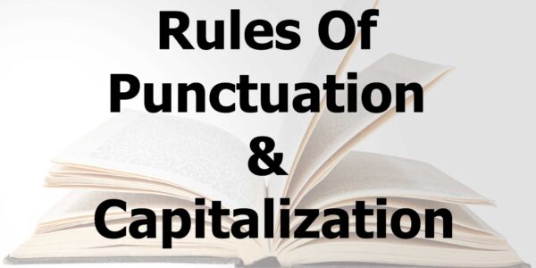 Punctuation and Capitalization